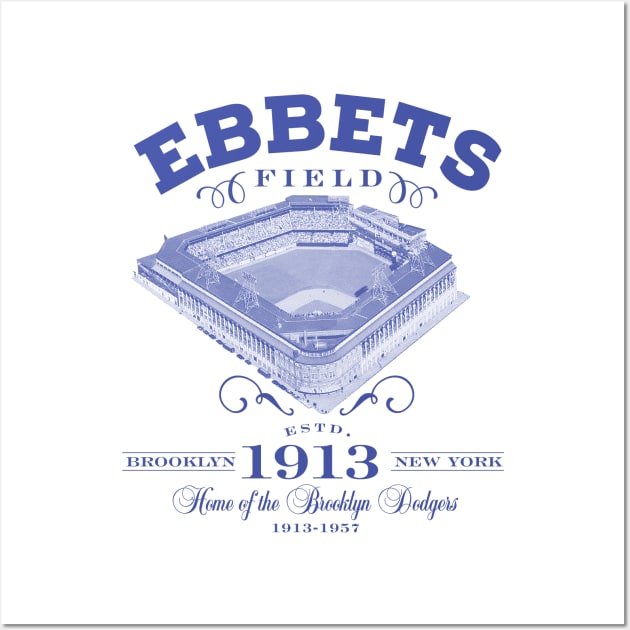 Ebbets Field Wall Art by MindsparkCreative